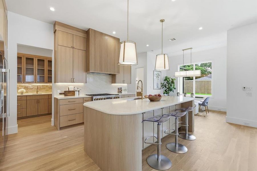 Furnished interior view inside a new home in , Dallas (Image 12).