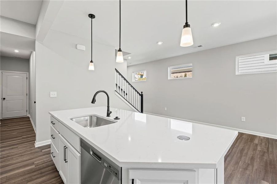 Furnished interior view inside a new home in Villas at Gold Creek, Dawsonville (Image 13). Furnished interior view inside a new home in Villas at Gold Creek, Dawsonville (Image 13).