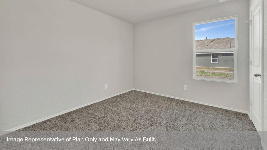 Representative unfurnished interior of a home built from the The Baylor by D.R. Horton in Navarro Fields, Seguin (Image 13).