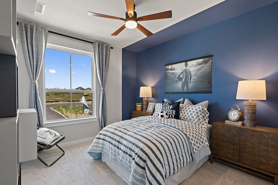 Furnished interior view inside a new home in Flora, Hutto (Image 31). Furnished interior view inside a new home in Flora, Hutto (Image 31).
