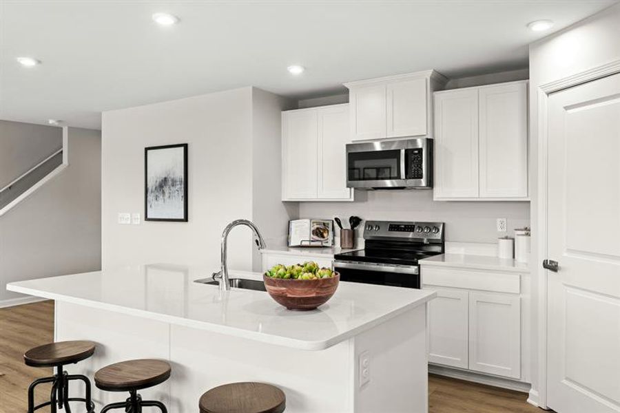 Representative furnished interior of a home built from the Woodford by Ryan Homes in Liberty Grove Single Family Homes, China Grove (Image 22). Representative furnished interior of a home built from the Woodford by Ryan Homes in Liberty Grove Single Family Homes, China Grove (Image 22).