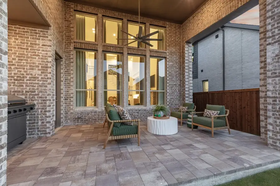 Representative Patio - some options shown