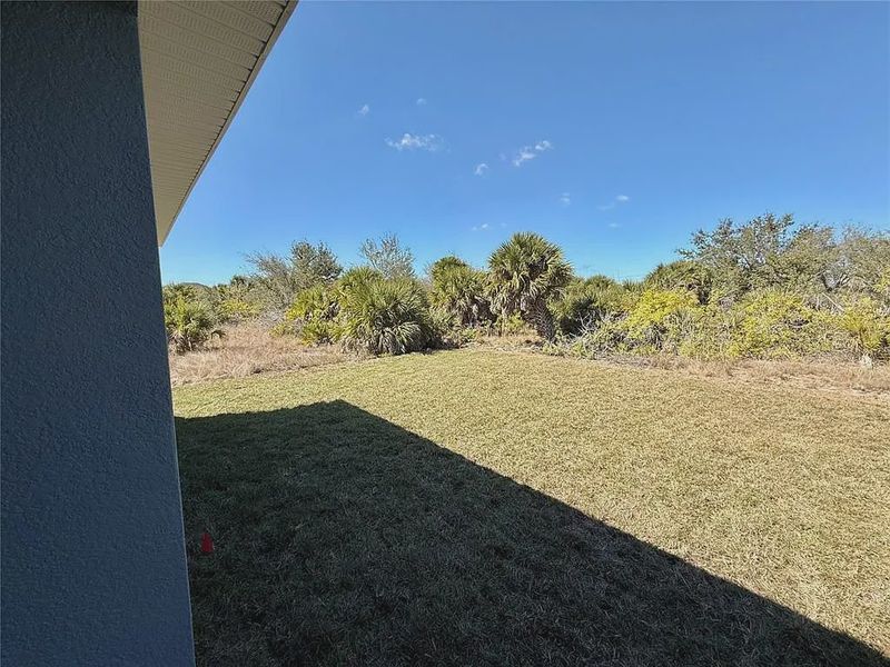 Exterior details and patio area of a home in South Gulf Cove, Port Charlotte (Image 21).