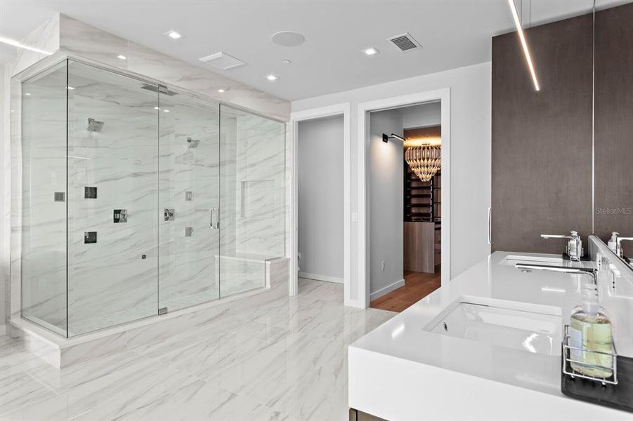 Furnished interior view inside a new home in , Indian Rocks Beach (Image 48). Furnished interior view inside a new home in , Indian Rocks Beach (Image 48).