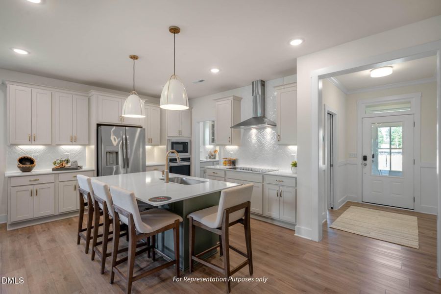 Clayton Staged w_ Messy and gourmet kitc