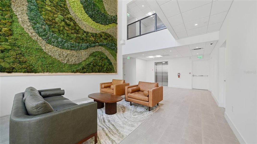 Furnished interior view inside a new home in , Sarasota (Image 8).