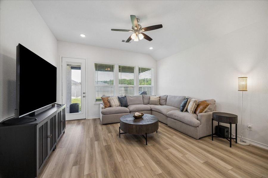 Furnished interior view inside a new home in Montgomery Bend, Montgomery (Image 18).