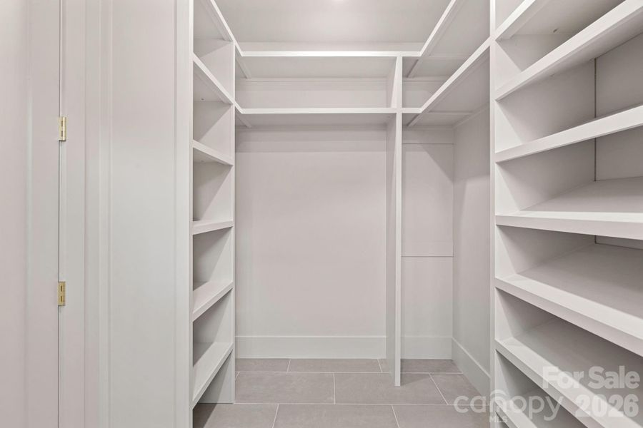 Primary closet Primary closet