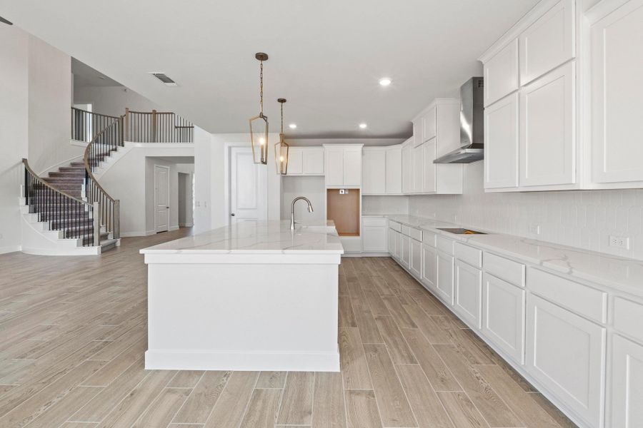 Furnished interior view inside a new home in Parmer Ranch, Georgetown (Image 13).