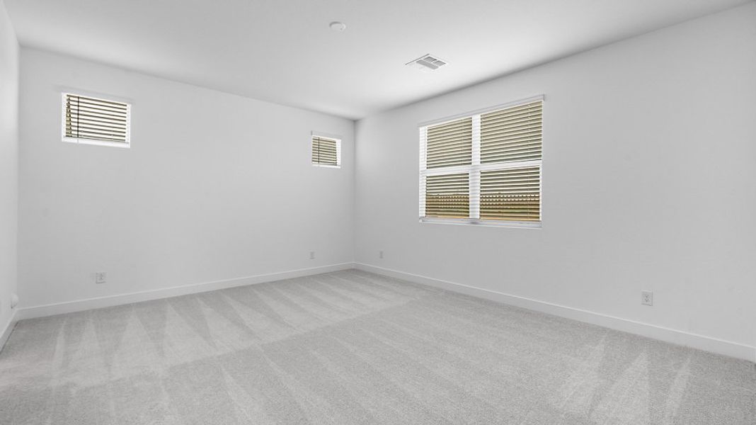 Representative unfurnished interior of a home built from the Sandstone by Taylor Morrison in Combs Ranch Discovery Collection, San Tan Valley (Image 18). Representative unfurnished interior of a home built from the Sandstone by Taylor Morrison in Combs Ranch Discovery Collection, San Tan Valley (Image 18).