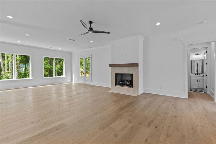 Spacious, unfurnished interior of a new home in , Buford (Image 41).