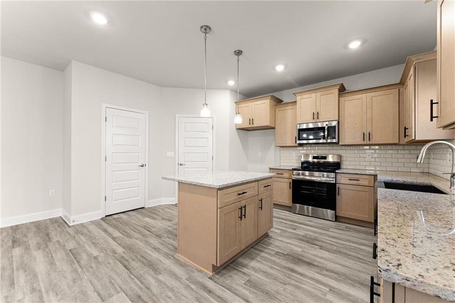 Furnished interior view inside a new home in Magnolia Villas, Cornelia (Image 7).