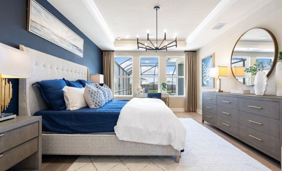 Furnished interior view inside a new home in Victoria Lakes, Odessa (Image 13). Furnished interior view inside a new home in Victoria Lakes, Odessa (Image 13).