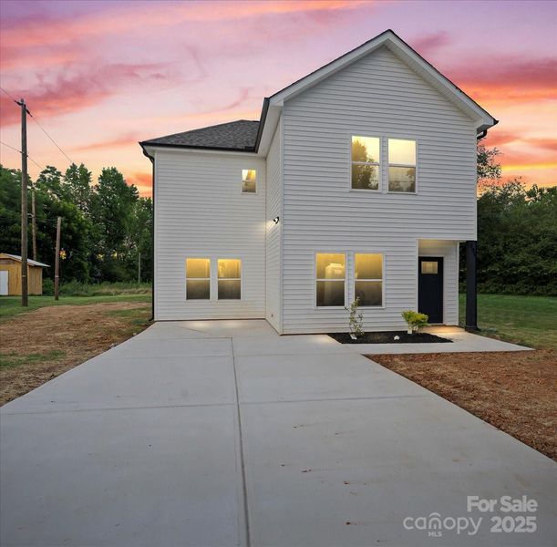 Front exterior of a new home in , Salisbury, NC, highlighting curb appeal (Image 2).