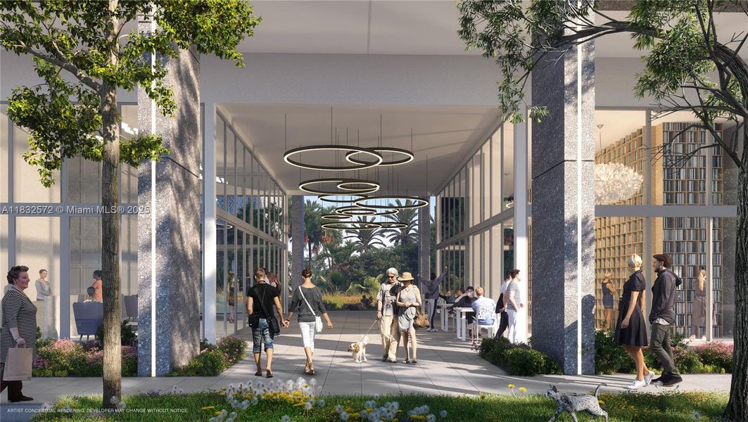 Furnished interior view inside a new home in Sixth&Rio, Fort Lauderdale (Image 4).