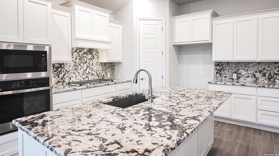 Furnished interior view inside a new home in Johnson Ranch 55', Bulverde (Image 14).