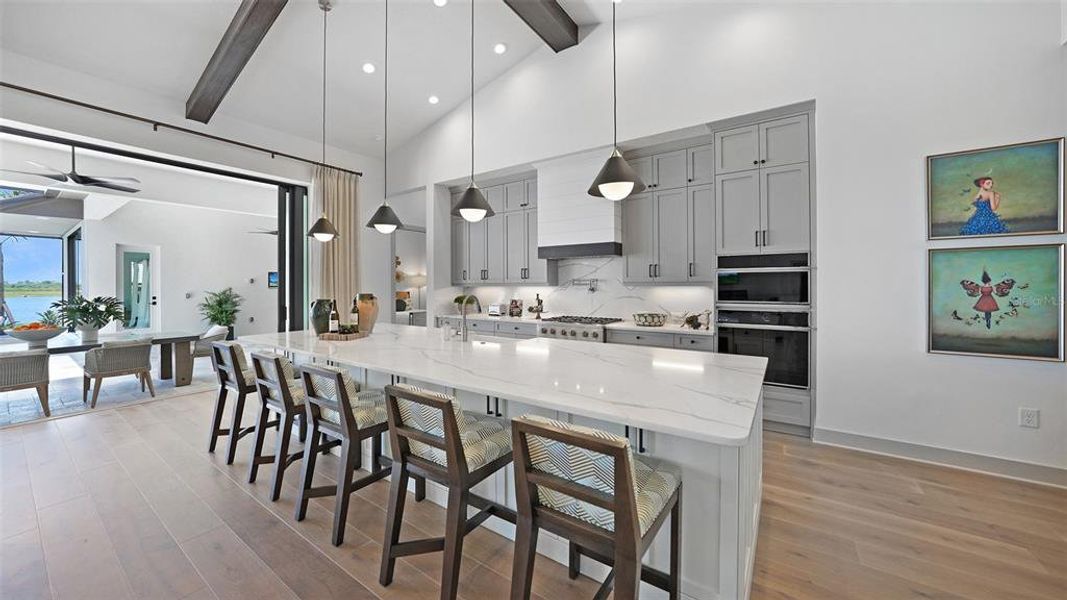 Furnished interior view inside a new home in , Venice (Image 34).