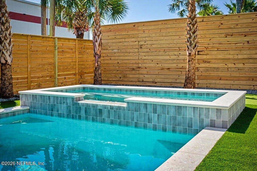 Exterior details and patio area of a home in , Jacksonville Beach (Image 24).