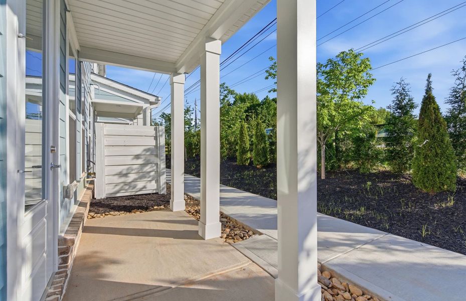Exterior details and patio area of a home in Alston Park, Greenville (Image 3).