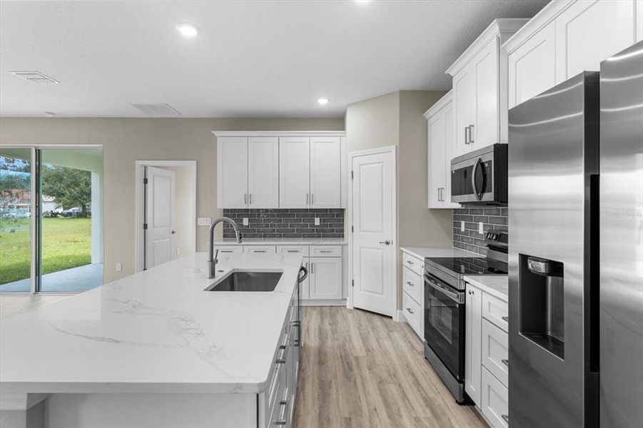 Furnished interior view inside a new home in , Ocala (Image 13).