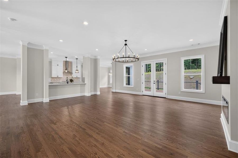 Spacious, unfurnished interior of a new home in , Hoschton (Image 52).