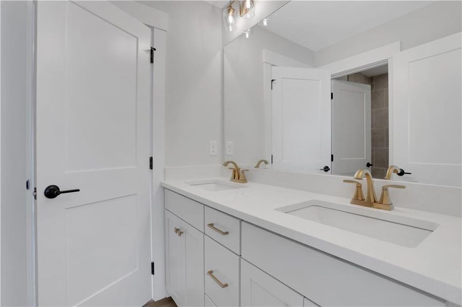 Furnished interior view inside a new home in Marble Tree, Ball Ground (Image 14).