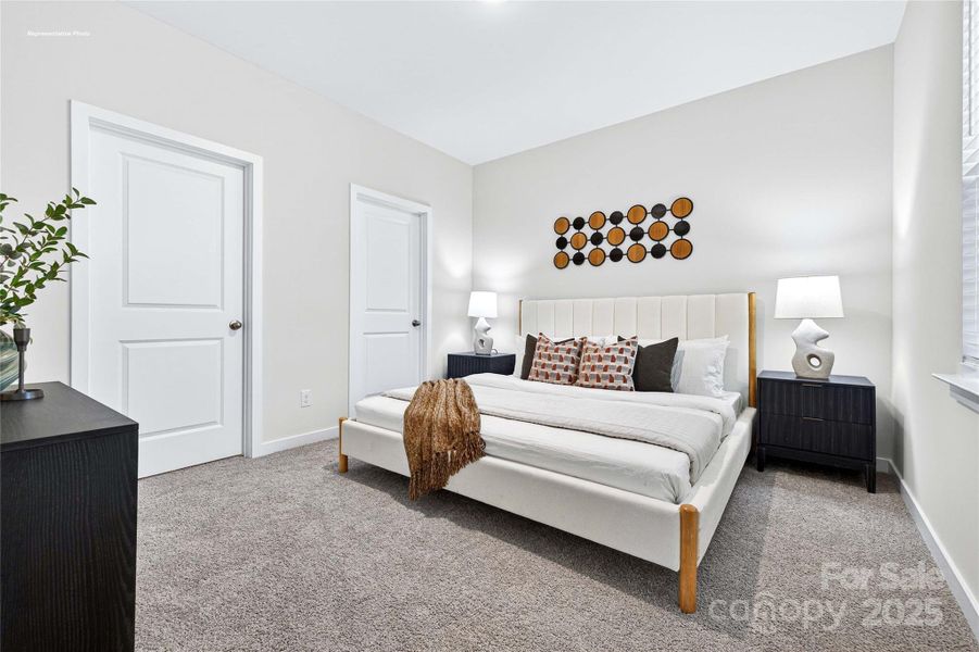 Furnished interior view inside a new home in Woodhaven at Chester, Chester (Image 9).