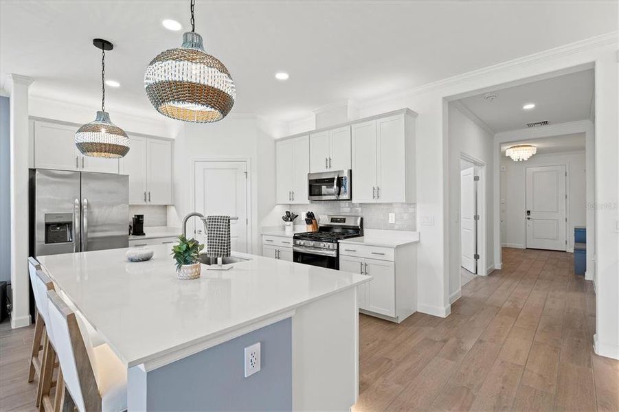 Furnished interior view inside a new home in , Bradenton (Image 35).