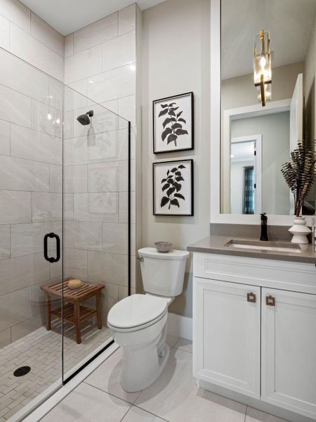 Furnished interior view inside a new home in Mosaic, Port St. Lucie (Image 7).