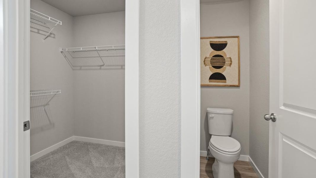 Representative furnished interior of a home built from the Elm by View Homes in Aspen Ranch, Fountain (Image 25).