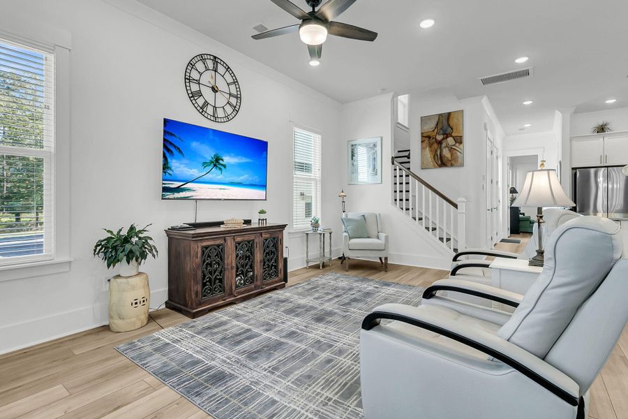 Furnished interior view inside a new home in , Huger (Image 17).