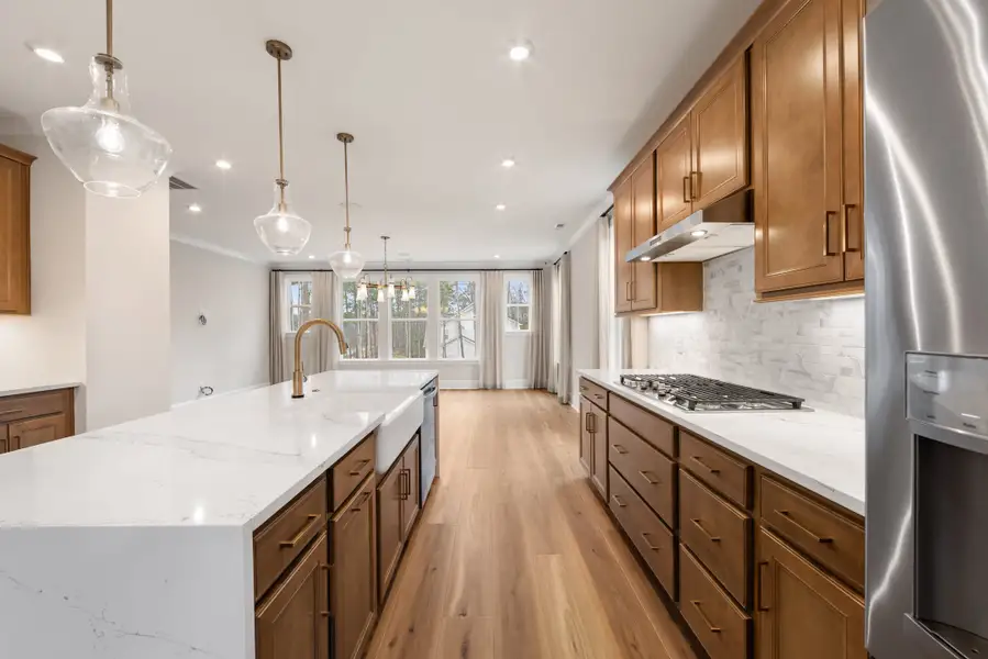 Furnished interior view inside a new home in Ascend, Charlotte (Image 6).