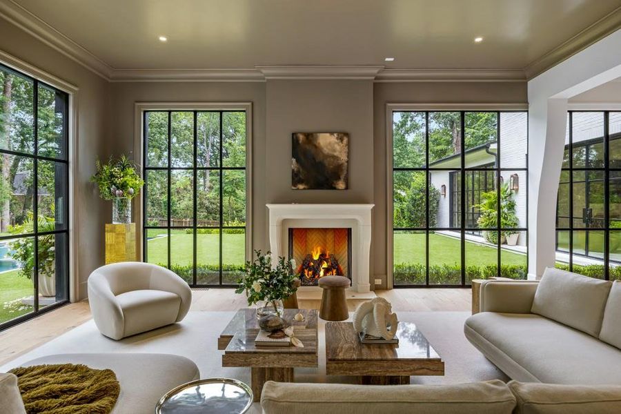 Furnished interior view inside a new home in , Atlanta (Image 12). Furnished interior view inside a new home in , Atlanta (Image 12).