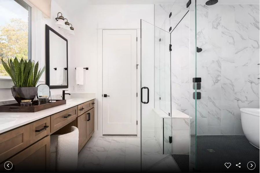 Photo of Pulte model home with same floor plan, not of actual home listed. Photo of Pulte model home with same floor plan, not of actual home listed.