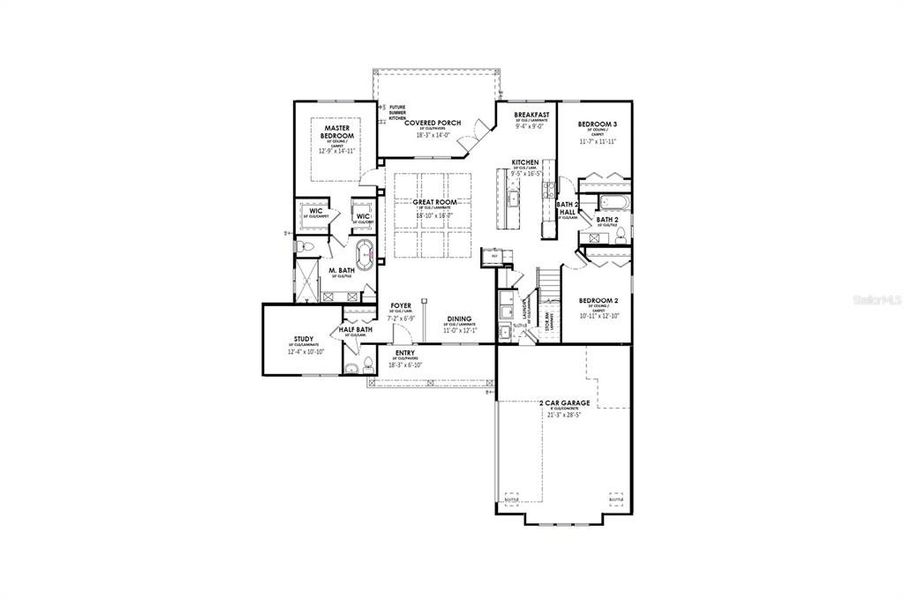 LV61 Dakota Timeless Artisan Floor Plan