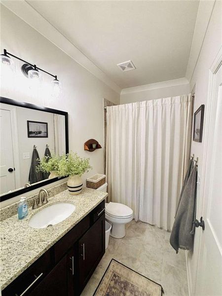 Furnished interior view inside a new home in Belle Woode Estates, Monroe (Image 16).