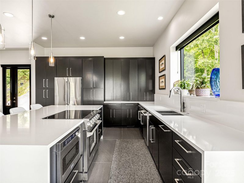 Furnished interior view inside a new home in , Bryson City (Image 10).