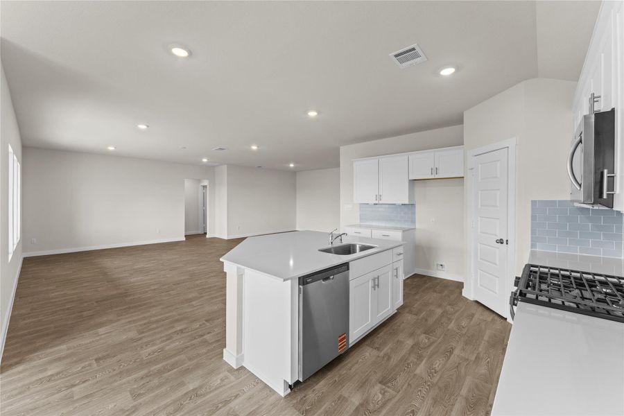 Furnished interior view inside a new home in Hartland Ranch, Lockhart (Image 13).
