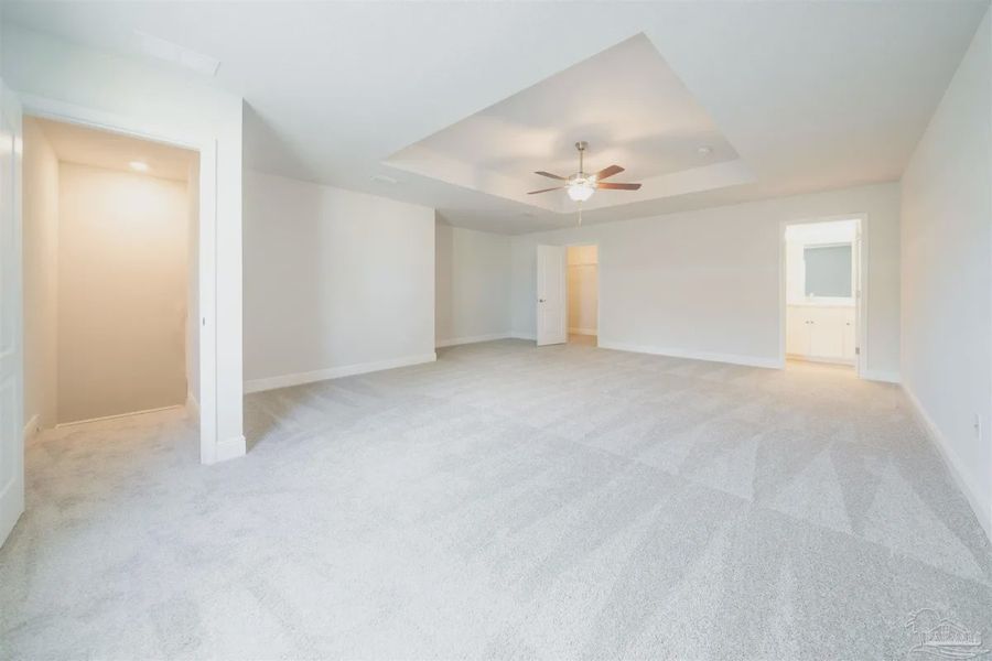 Representative unfurnished interior of a home built from the Plan 1645 by Adams Homes in Westpointe Place, Pensacola (Image 8).