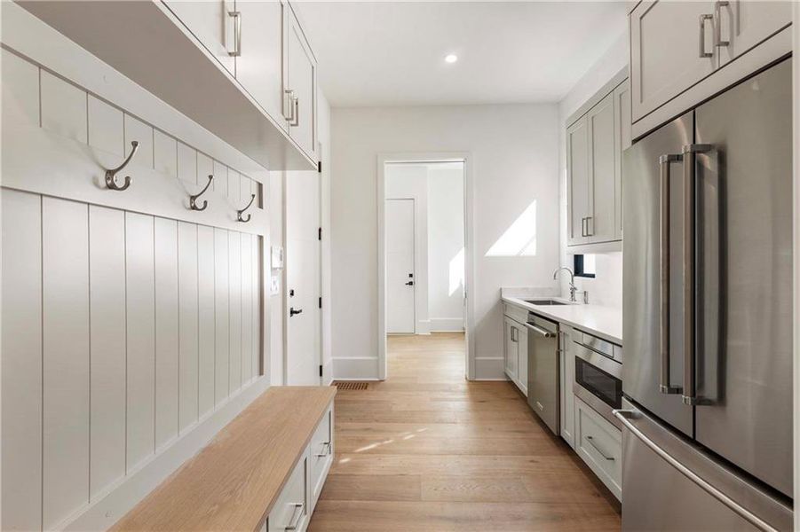 Furnished interior view inside a new home in , Sandy Springs (Image 62). Furnished interior view inside a new home in , Sandy Springs (Image 62).