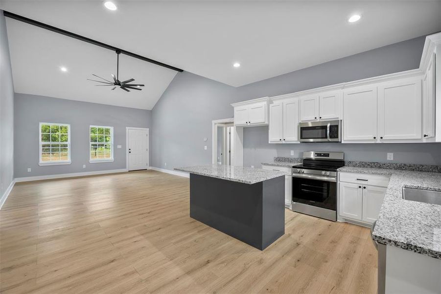 Furnished interior view inside a new home in , Ennis (Image 9).