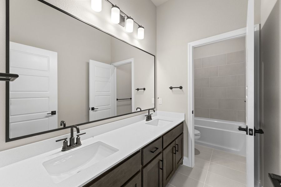 Furnished interior view inside a new home in Lovers Landing, Forney (Image 13).