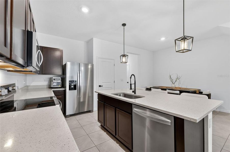 Furnished interior view inside a new home in Mangrove Point, Apollo Beach (Image 29).