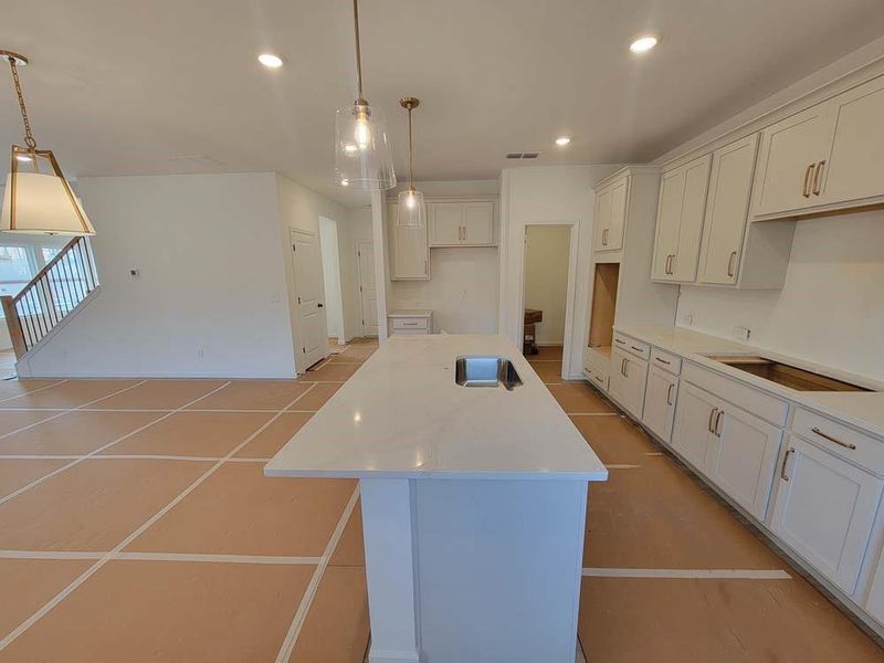 In-progress construction of a new home in The Estates at Casteel, Bethlehem, GA (Image 37).