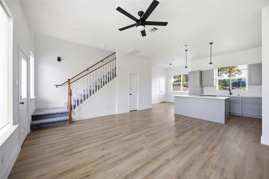 Spacious, unfurnished interior of a new home in , Houston (Image 11). Spacious, unfurnished interior of a new home in , Houston (Image 11).