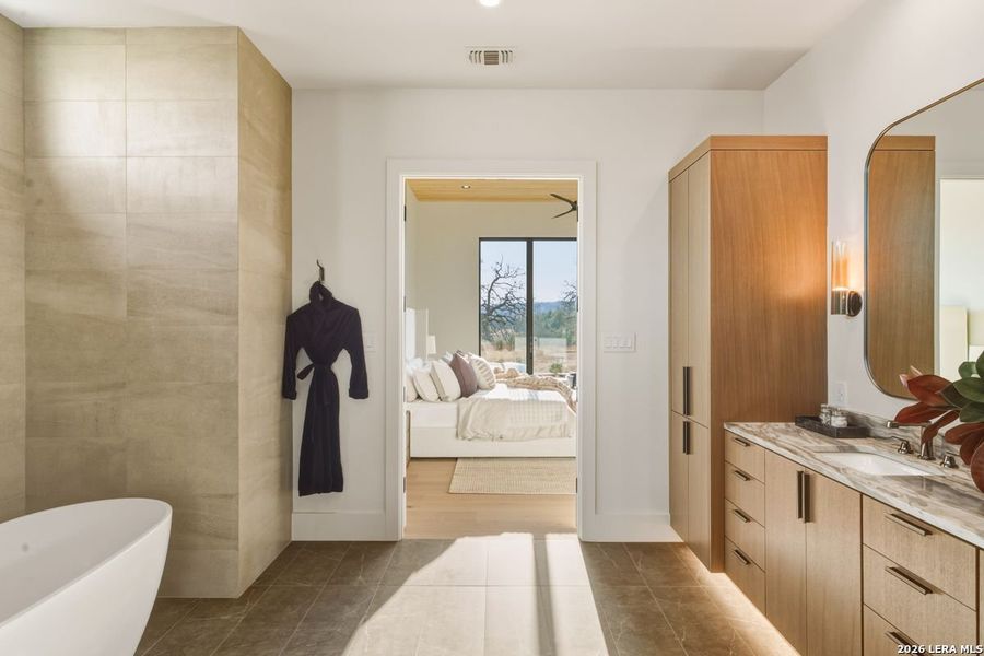 Furnished interior view inside a new home in , Fredericksburg (Image 10). Furnished interior view inside a new home in , Fredericksburg (Image 10).