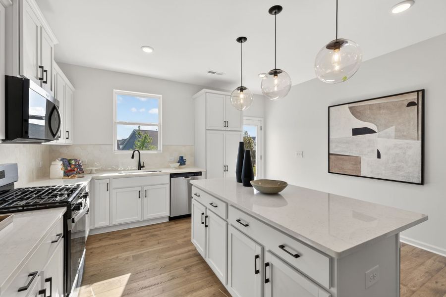 Furnished interior view inside a new home in Edgewater - Cottage Greens, Lancaster (Image 5).