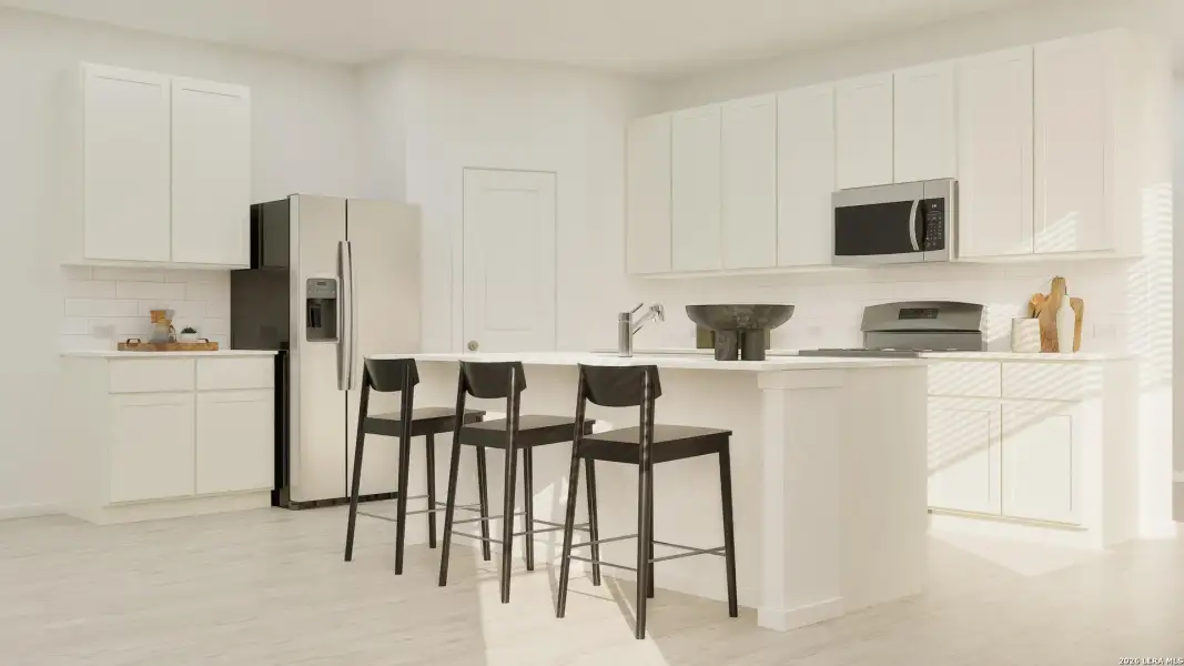 Furnished interior view inside a new home in Grace Gardens, San Antonio (Image 14).