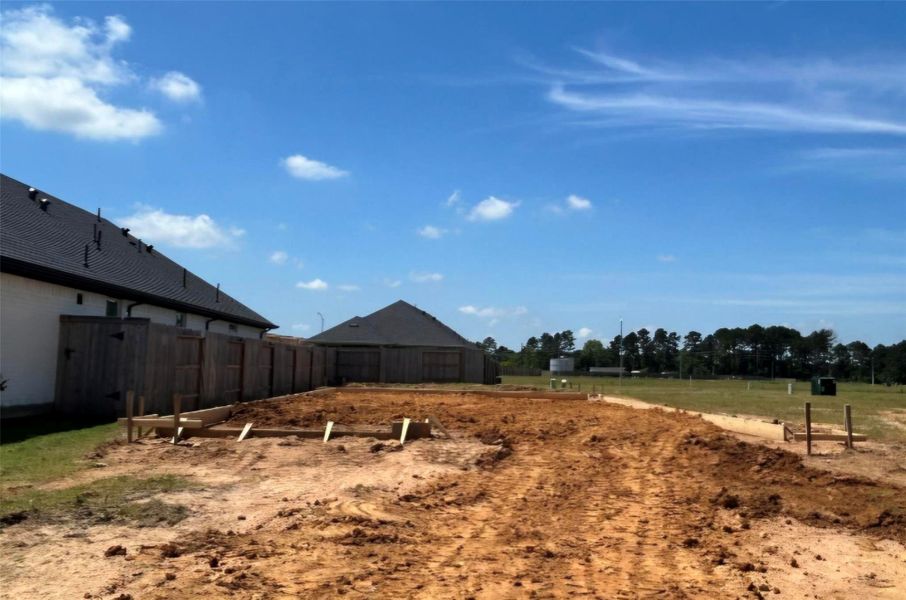 Site preparation for new homesites in Sorella, Tomball (Image 6).