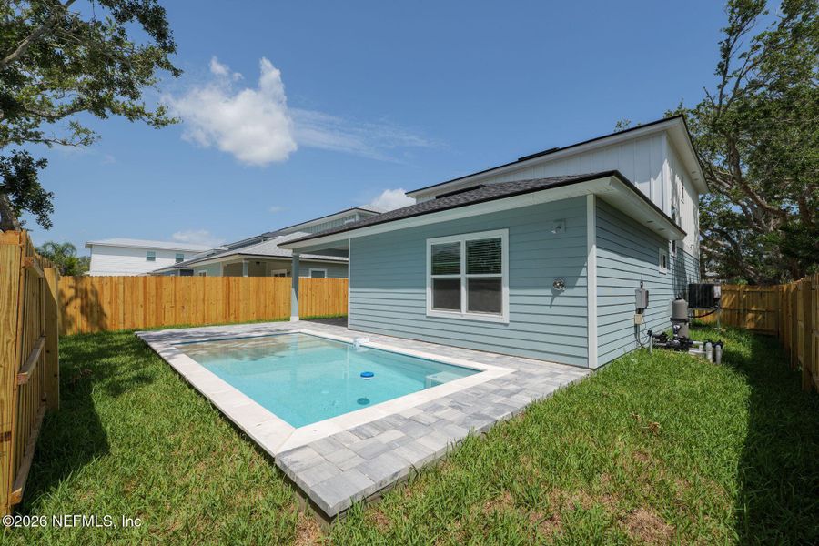 Exterior details and patio area of a home in , St. Augustine (Image 19).